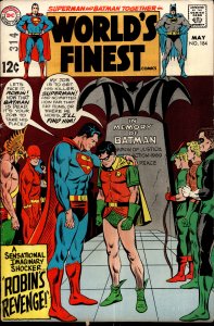 World's Finest Comics #184 (1969) Superman and Batman and Robin