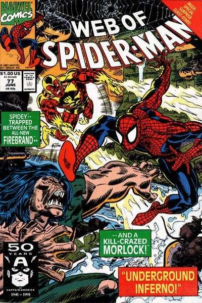 Web of Spider-Man (1985 series) #77, NM (Stock photo)