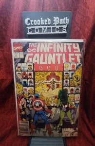 The Infinity Gauntlet #2 Newsstand Edition (1991)