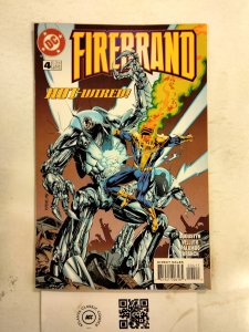 Firebrand #4 NM DC Comic Book Justice League Batman Superman Flash  12 HH45