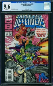 Secret Defenders #13 (1994) CGC 9.6 NM+