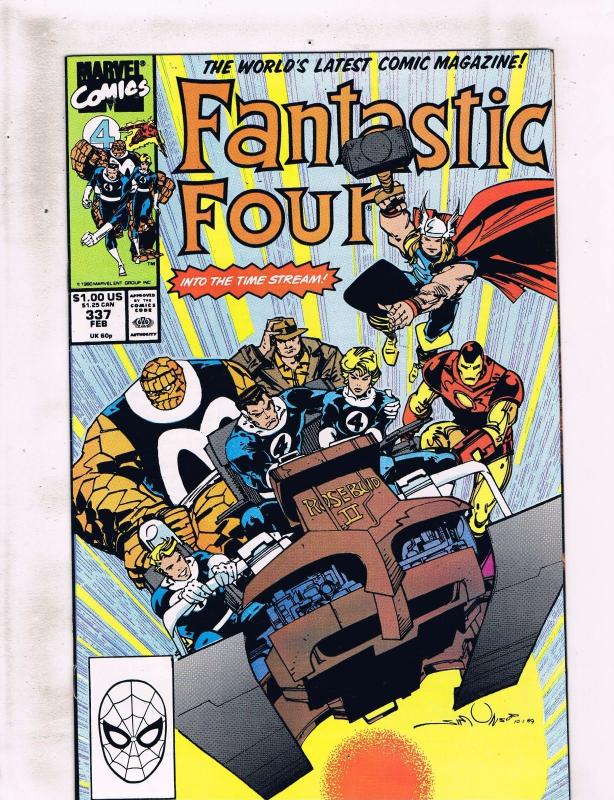 Lot of 8 Fantastic Four Marvel Comic Books #337 347 348 349 350 351 356 358 MS19