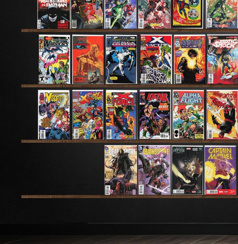 Huge Lot 150+ Comics with Deathstroke, Solo Avengers, X-Factor & More!