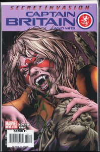 Captain Britain and MI:13 #3 (2008) Spitfire