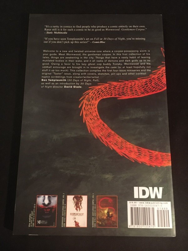 WORMWOOD Vol. 1: GENTLEMAN CORPSE Trade Paperback