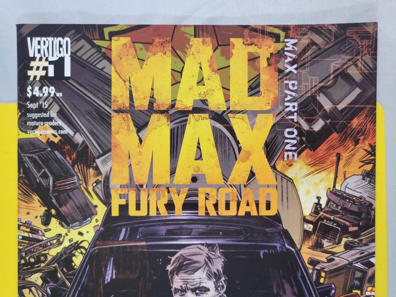 Mad Max Fury Road Mad Max #1 1st Print 2015 Vertigo Comics