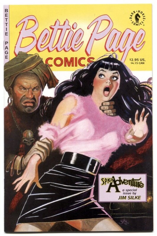 Bettie Page Spicy Adventure 1997- Dark Horse- Jim Silke NM