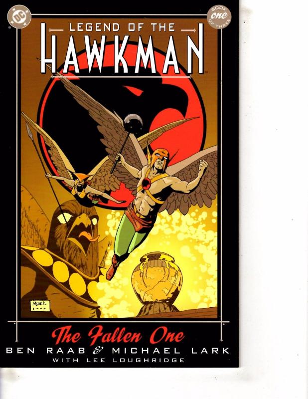 Lot Of 2 Comic Books DC Legend of Hawkman #1 and Marvel Previews #1 MS17