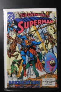 Adventures of Superman #460 Direct Edition (1989)
