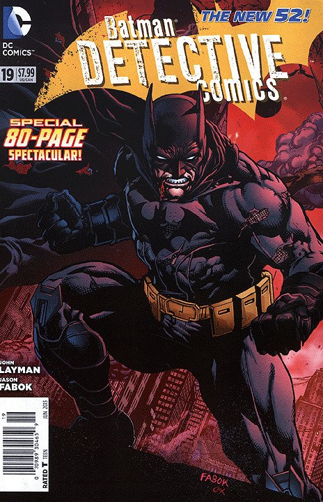 DETECTIVE COMICS  (2011 Series)  (DC NEW52) #19 NEWSSTAND Near Mint Comics Book