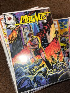 Magnus Robot Fighter Lot, Complete Series Set w/Issue #s 0, 1-64, Valiant 1991