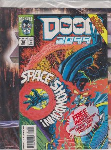 Doom 2099 #18 (with poster) VF/NM ; Marvel | Sega Sub-Terrania poster