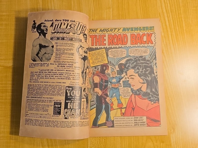 The Avengers #22 (1965) Ungraded Silver Age