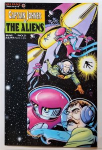 Captain Johner & the Aliens #2 (May 1995, Acclaim / Valiant) VF/NM