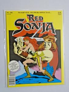 Marvel Comics Super Special #38 - Red Sonja - see pics - 8.5 - 1985