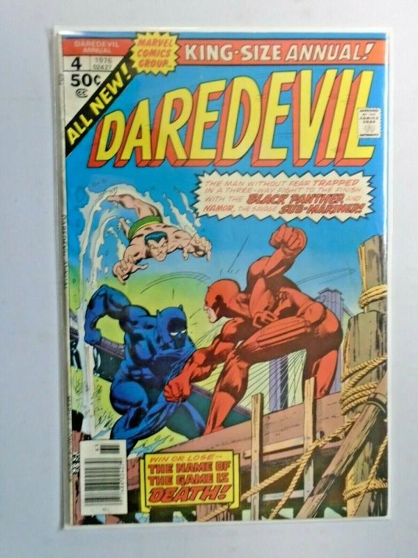 Daredevil #4 A 1st Series Annual  4.0 VG (1976)