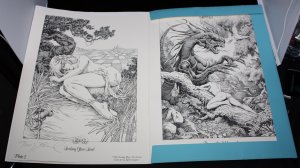 Frank Brunner 'Alice Through the Looking Glass' Portfolio - Signed - 1981