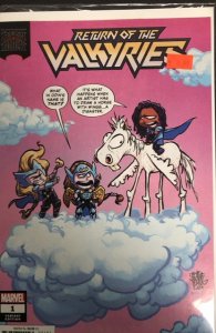 King In Black: Return of the Valkyries #1 Young Cover (2021)