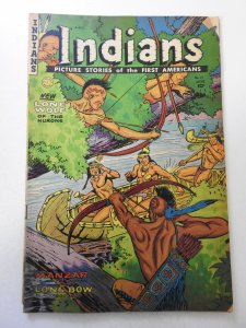 Indians #12 (1952) GD+ Condition moisture damage, mold