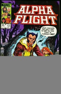 ALPHA FLIGHT #13-WOLVERINE-MARVEL-MUTANTS! NM