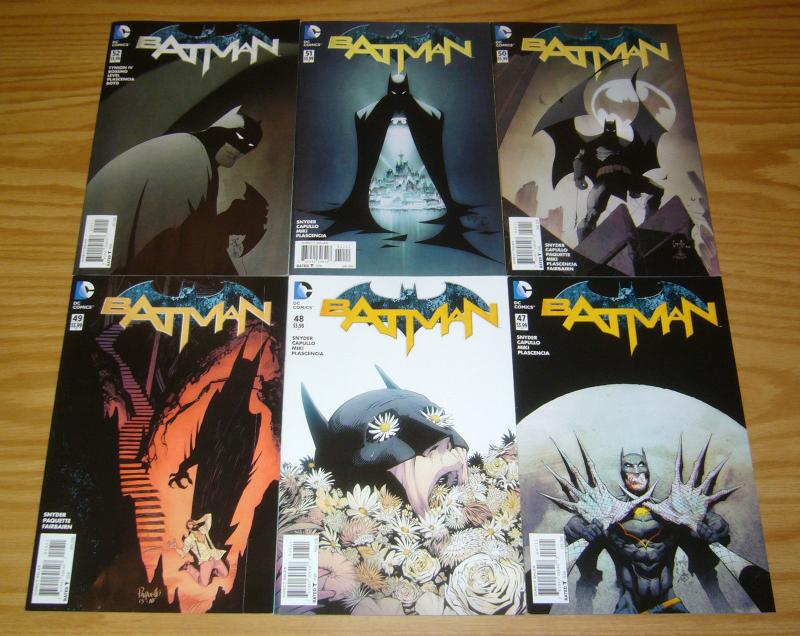 Batman #37-52 VF/NM complete set - scott snyder - greg capullo - last issue new