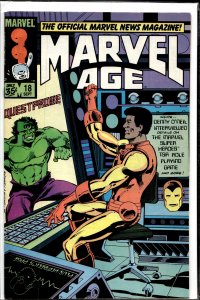 Marvel Age #18 (1984) Iron Man