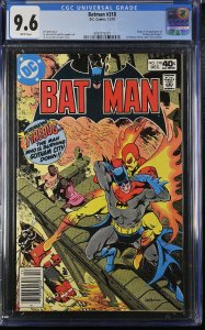 BATMAN #318 CGC 9.6-1st Firebug-comic book-DC-4393772001