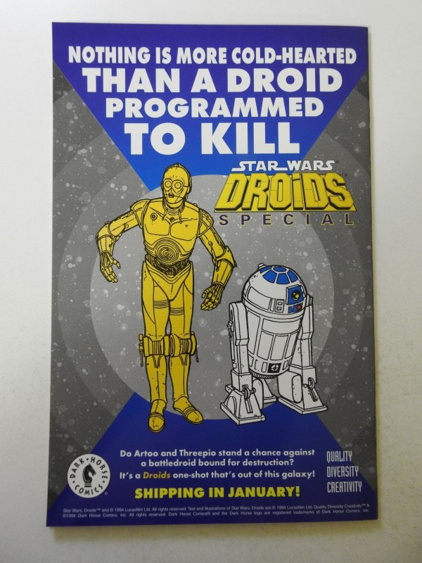 Star Wars: Dark Empire II #1 (1994) VF Condition!