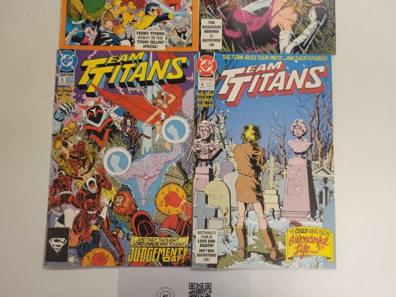 4 Team Titians DC Comic Books #3 4 5 6 73 TJ11