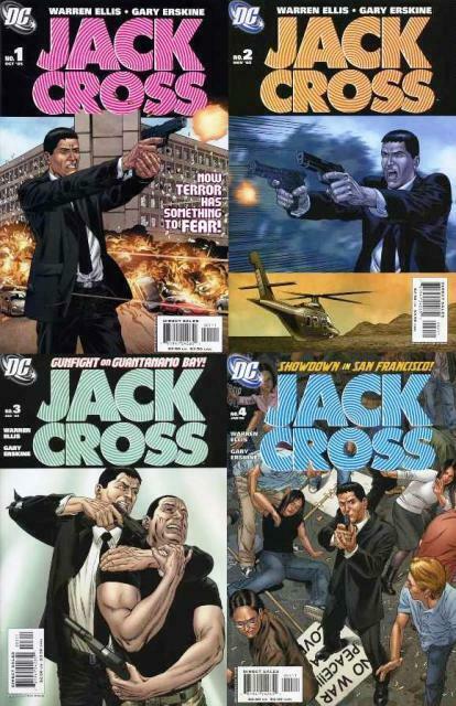 JACK CROSS (2005) 1-4  Warren Ellis  complete series!