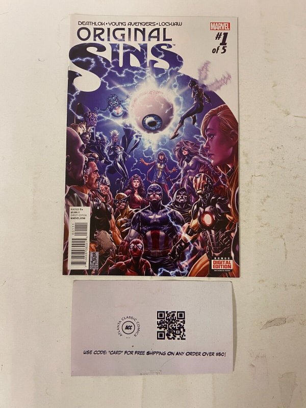Original Sins #1 NM- Marvel comic book 7 MS26