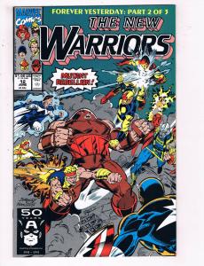 The New Warriors #12 VF Marvel Comics Comic Book June 1991 DE24