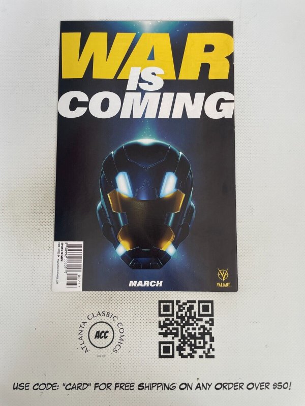 X-O Manowar Sneak Preview Spring 2017 VF/NM Valiant Comic Book 12 MS11