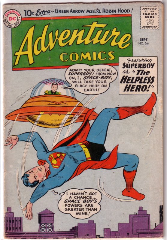 Adventure Comics   vol. 1   #264 GD Superboy/Aquaman/Green Arrow