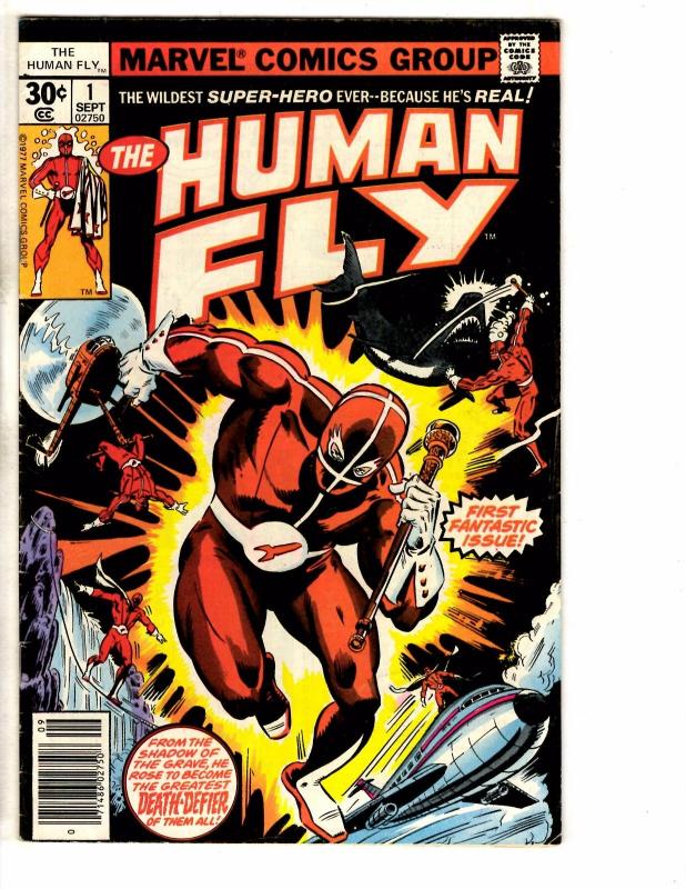 Lot Of 7 Marvel Comic Books Champions #5 15 17 Human Fly #1 2 Eternals #1 2 TW56