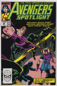 Avengers Spotlight #24 (1989) Firebird