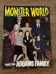 Monster World # 9 FN/VF Comic Book Magazine Addams Family 5 J290