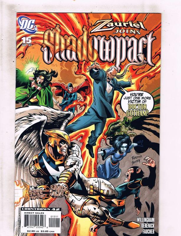 Lot of 5 Shadowpact DC Comic Books #11 12 13 14 15 Etrigan Zauriel Ragman LH10