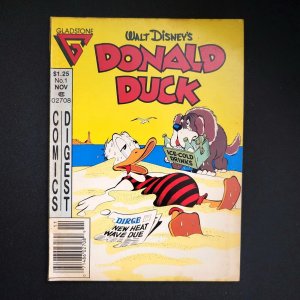 DONALD DUCK COMICS DIGEST #1 FN/VF (1987) Carl Barks Art CHIP & DALE, Woodchucks