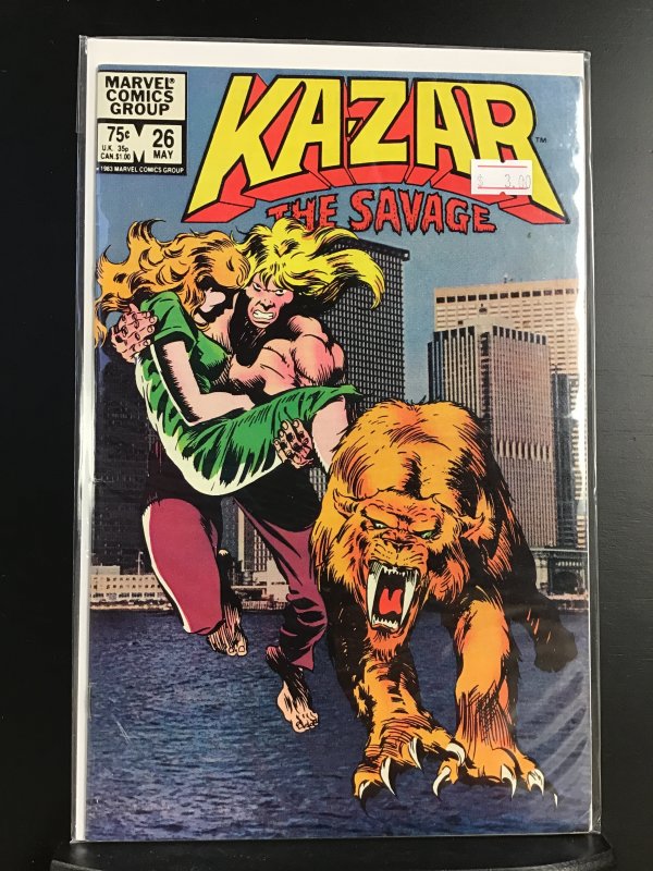 Ka-Zar the Savage #26 (1983)