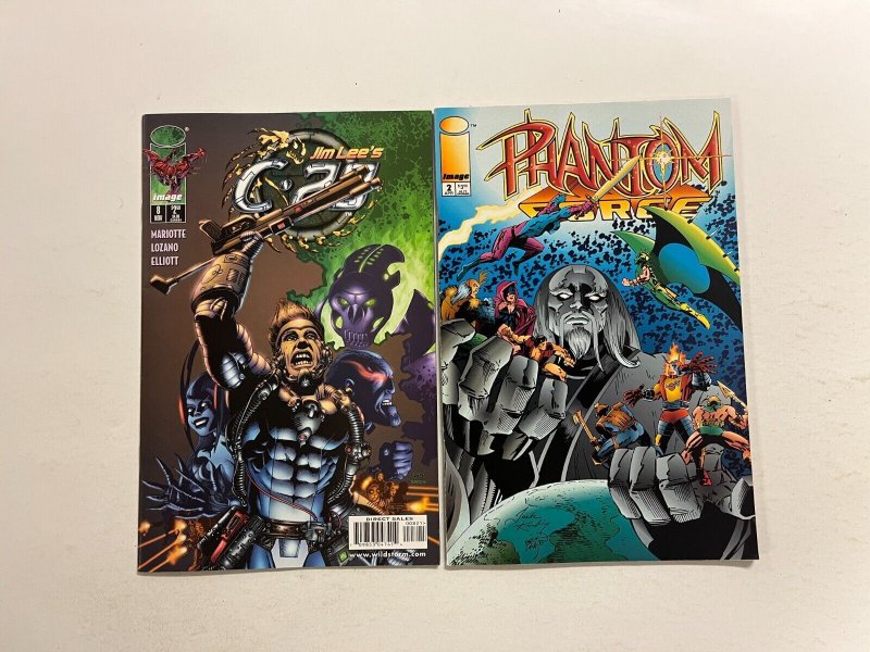 4 Image Comics Phantom Force #2 Jim Lee's C-23 #1 7 8 77 JW9