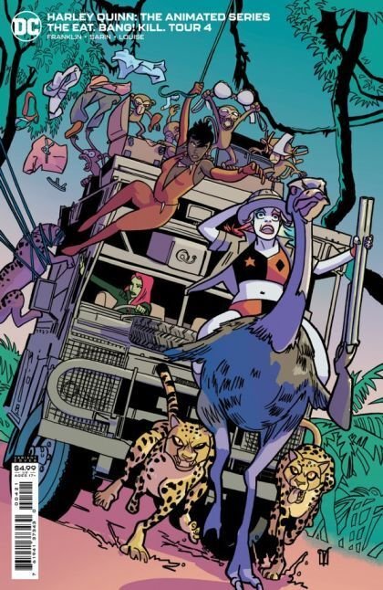Harley Quinn: The Animated Series: The Eat. Bang! Kill. Tour #4 Variant Cover