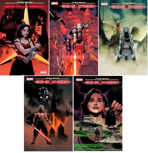 (2022) Star Wars CRIMSON REIGN #1-5! Complete 1st Print Set! 1 2 3 4 5