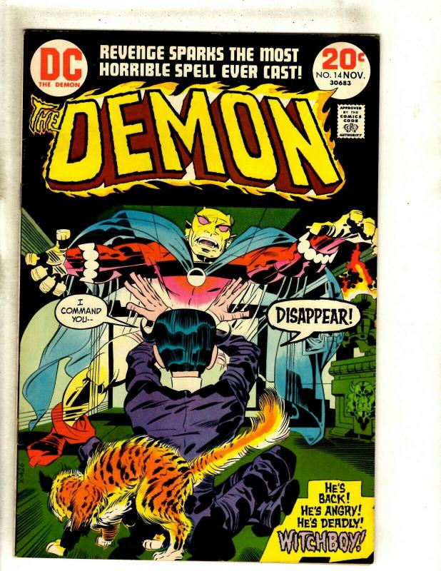 The Demon # 14 VF DC Comic Book Jack Kirby Bronze Age Etrigan Fourth World RS1