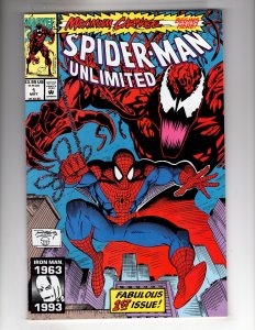 Spider-Man Unlimited #1 (1993)  1st App of Shriek Frances Barrison    / EBI#3