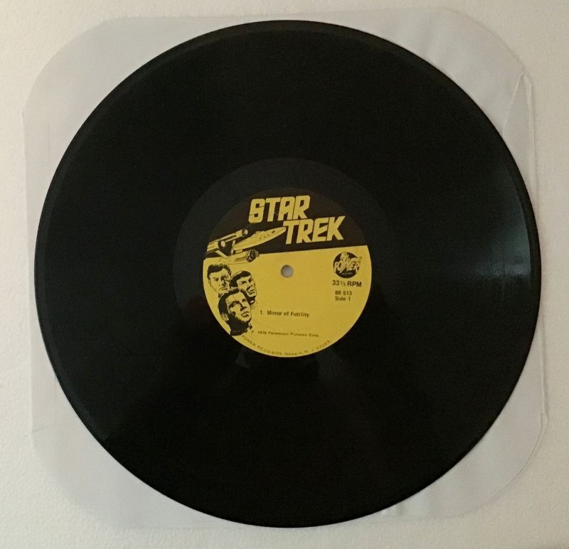 Star Trek: BR513 Book and Record Set, LP, 33 1/3 RPM, 12 inch