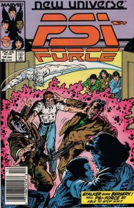 Psi-Force #14 (Newsstand) FN ; Marvel | New Universe