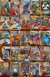 Group Lot of 25 Comics (See Details) Spider-Man, Team Titans, Ghost Rider