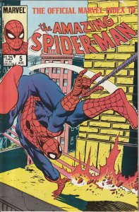 The Official Marvel Index to the Amazing Spider-Man #5 (1985)