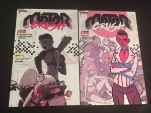 MOTOR CRUSH Vol. 1, 2 Trade Paperbacks